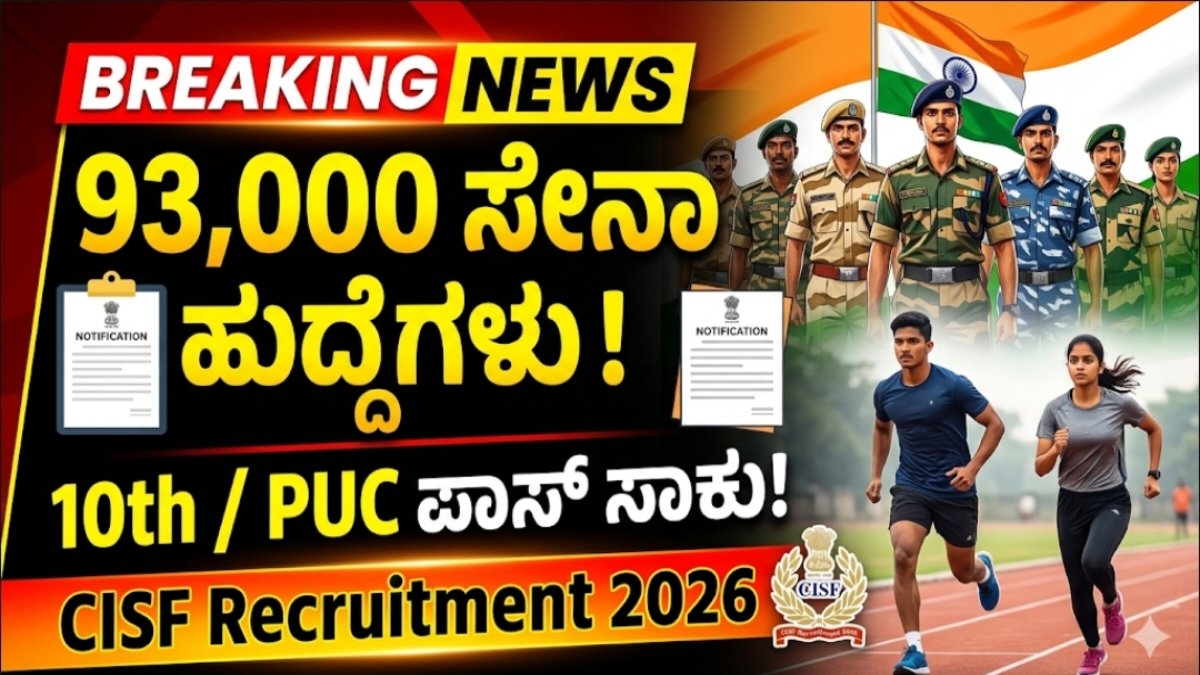 CISF Recruitment 2026
